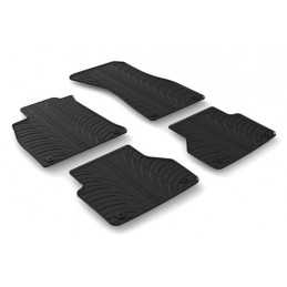 Set tappeti su misura in gomma - Audi A6 4p (07 18 ) - Audi A6 Avant (08 18 ) - Audi A7 Sportback (04 18 )
