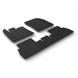 Set tappeti su misura in gomma - Citroen Berlingo 5p (09 18 ) - no panca post. scorrevole - Opel Combo Life (01 18 ) - Peugeo