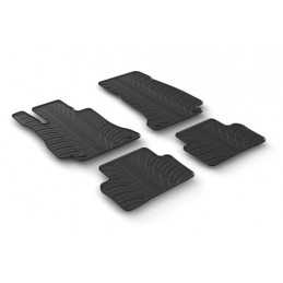 Set tappeti su misura in gomma - Mercedes Classe E 4p (07 16 ) - Mercedes Classe E sw (12 16 )