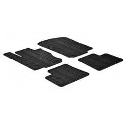 Set tappeti su misura in gomma - Mercedes GLE 5p (07 15 12 18) - Mercedes ML (10 11 12 15)