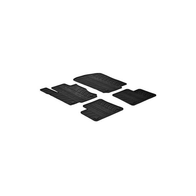 Set tappeti su misura in gomma - Mercedes GLE 5p (07 15 12 18) - Mercedes ML (10 11 12 15)