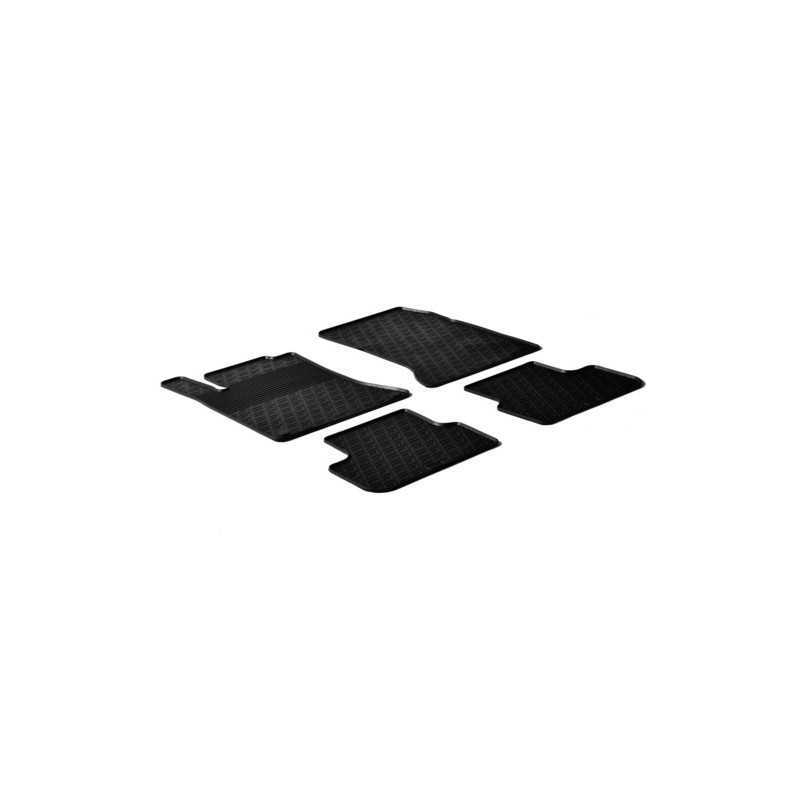 Set tappeti su misura in gomma - Mercedes CLA 4p (02 13 04 19) - Mercedes CLA Shooting Brake (03 15 ) - Mercedes Classe A 5p