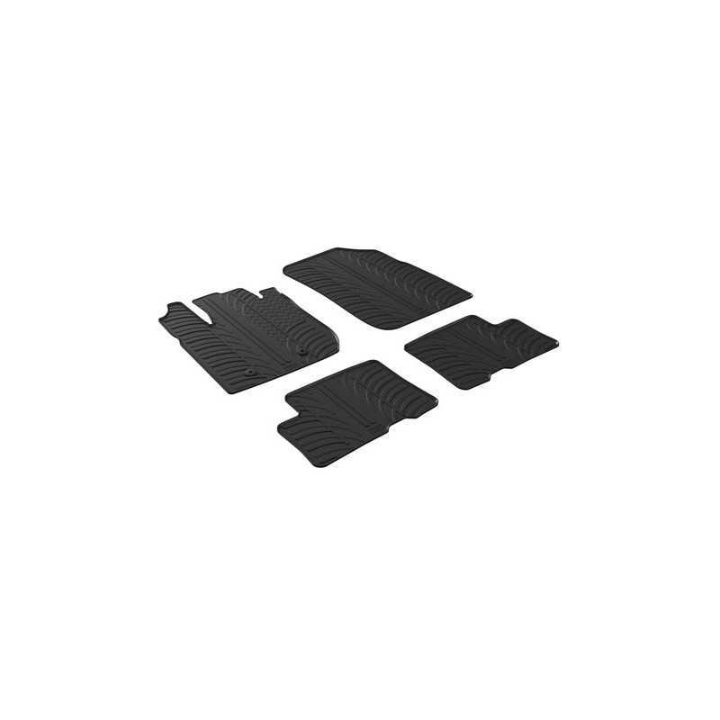 Set tappeti su misura in gomma - Dacia Duster (02 18 )