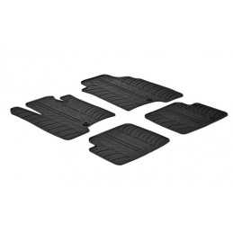Set tappeti su misura in gomma - Fiat Panda (02 12 ) - Fiat Panda Cross (10 14 )