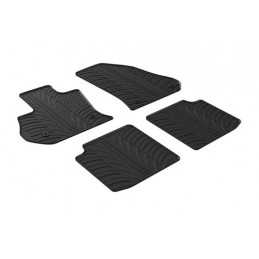 Set tappeti su misura in gomma - Fiat 500L (06 17 ) - manuale - Fiat 500L Cross (06 17 ) - Fiat 500L Wagon (06 17 )