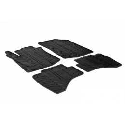 Set tappeti su misura in gomma - Citroen C1 3p (06 14 ) - Citroen C1 5p (06 14 ) - Citroen C1 Airscape 3p (06 14 ) - Citroen