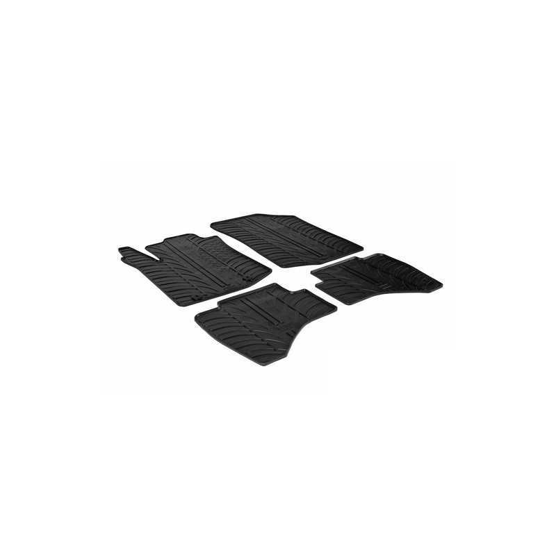 Set tappeti su misura in gomma - Citroen C1 3p (06 14 ) - Citroen C1 5p (06 14 ) - Citroen C1 Airscape 3p (06 14 ) - Citroen