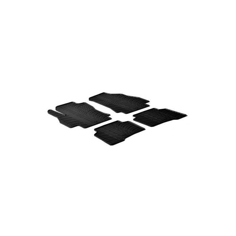 Set tappeti su misura in gomma - Citroen Nemo 5p (12 08 03 14) - Citroen Nemo Van (van) (12 08 ) - Fiat Fiorino (van) (09 08
