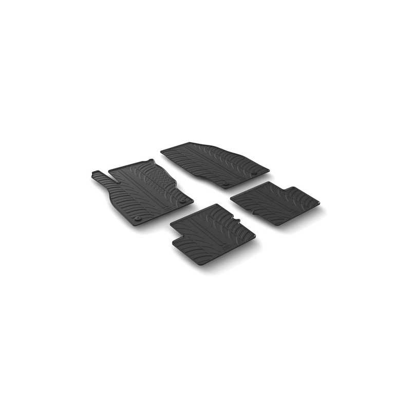 Set tappeti su misura in gomma - Opel Corsa 3p (12 14 ) - Opel Corsa 5p (12 14 )