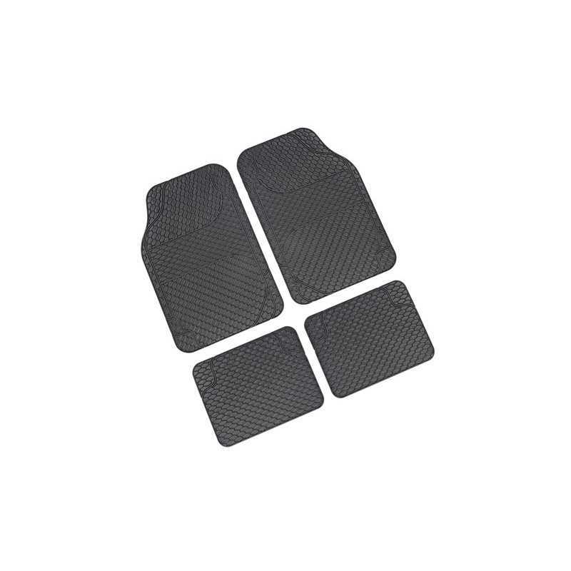 Drena 4 serie tappeti universali 4 pezzi - Grigio