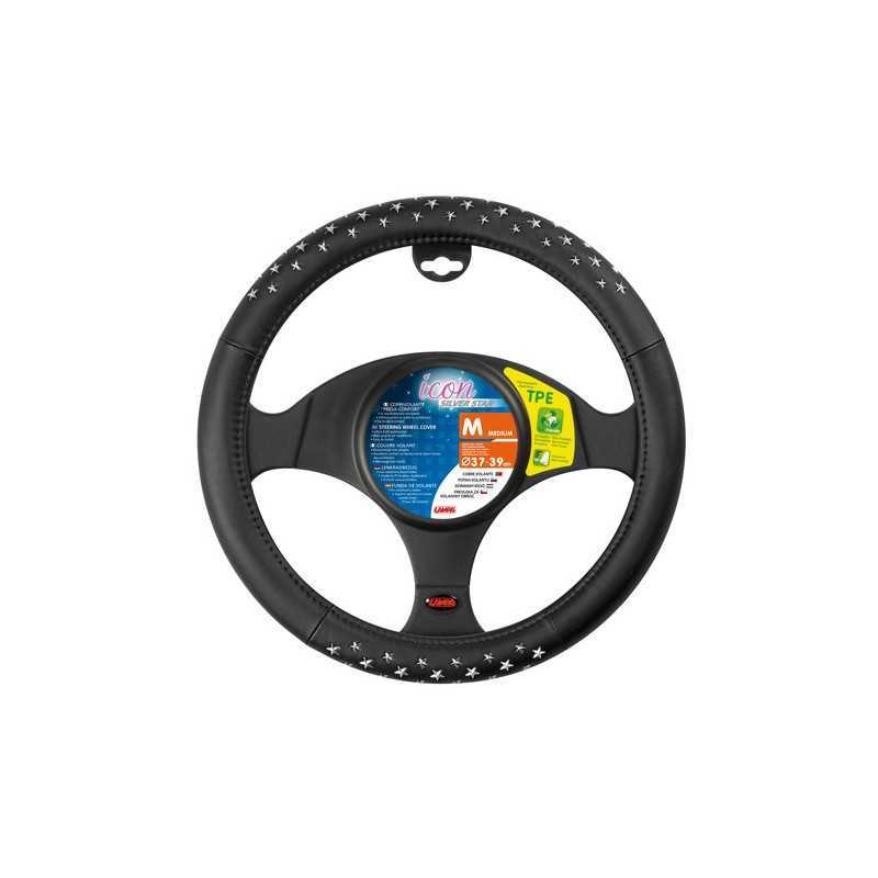 Icon coprivolante in TPE - M - 37 39 cm - Argento