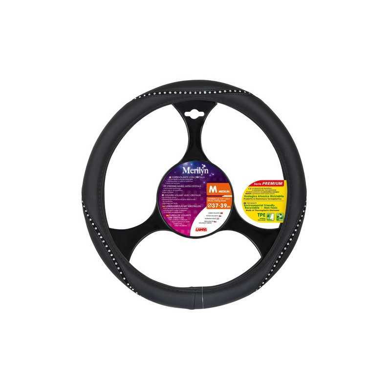 Merilyn coprivolante in TPE con cristalli - M - 37 39 cm - Clear