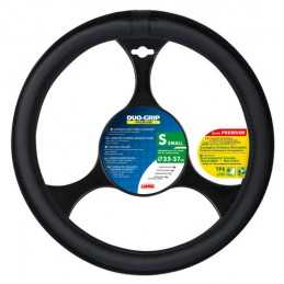 Duo-Grip coprivolante presa confort in TPE - S - 35 37 cm - Nero