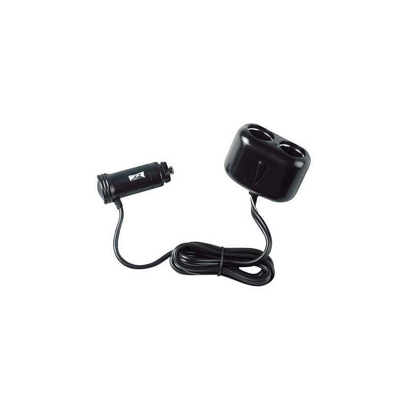 Presa corrente doppia con prolunga 12 24V