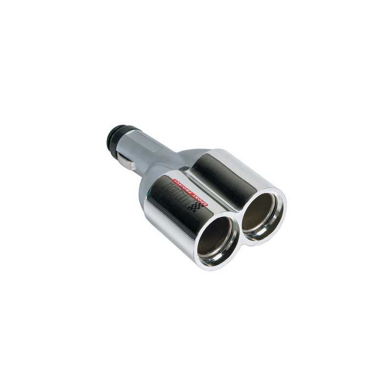 Dual-Muffler presa corrente doppia 12 24V