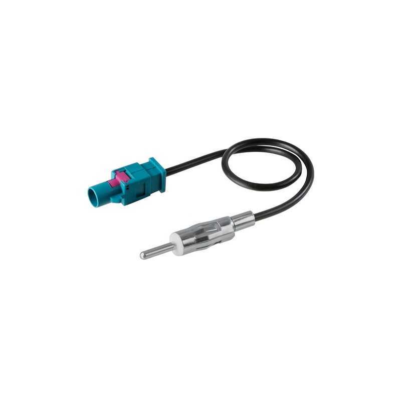 Adattatore antenna FAKRA maschio DIN maschio - 19 cm