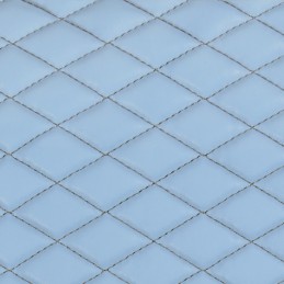 Cover-Tech Leatherette  coppia coprisedili anteriori in similpelle - Azzurro Grigio