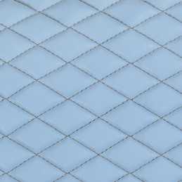 Cover-Tech Leatherette coppia coprisedili anteriori in similpelle - Azzurro Grigio