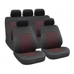 Hive set fodere coordinate - Nero Rosso