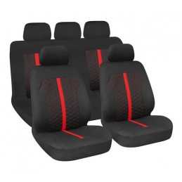 Stinger set fodere coordinate - Nero Rosso