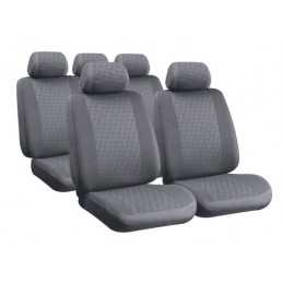 Glamur set fodere coordinate in jacquard - Grigio
