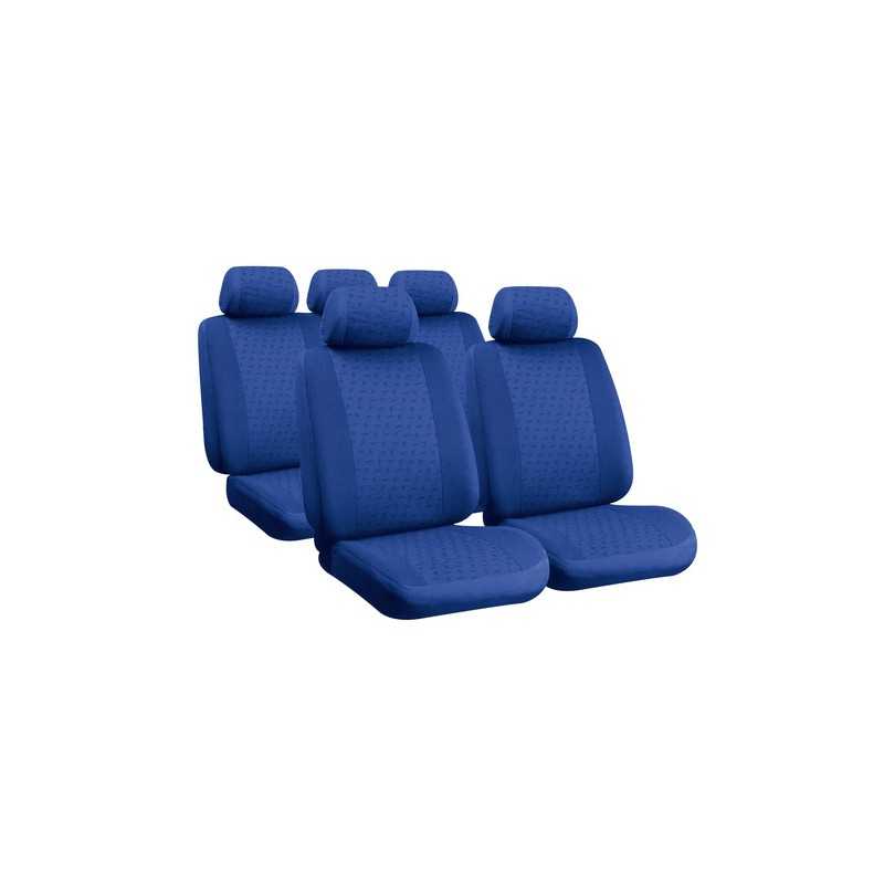Glamur set fodere coordinate in jacquard - Blu