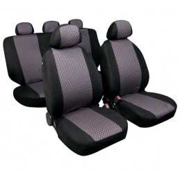 Diago set fodere coordinate in jacquard - Nero