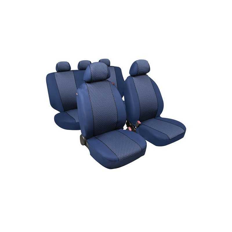 Diago set fodere coordinate in jacquard - Blu