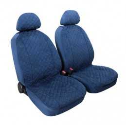 Miky coppia coprisedili anteriori in microfibra universali - Blu