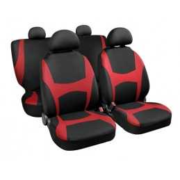 Capri set fodere coordinate - Nero Rosso