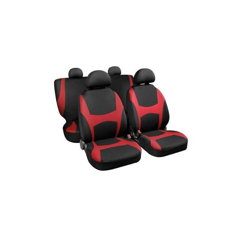 Capri set fodere coordinate - Nero Rosso