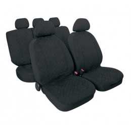 Miky set fodere coordinate in microfibra - Nero