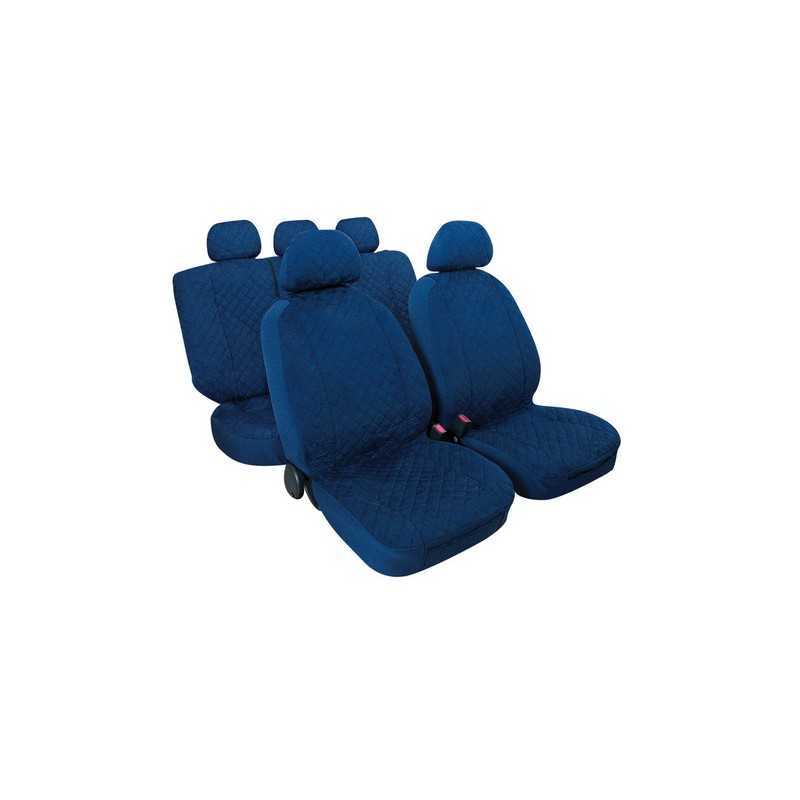Miky set fodere coordinate in microfibra - Blu scuro