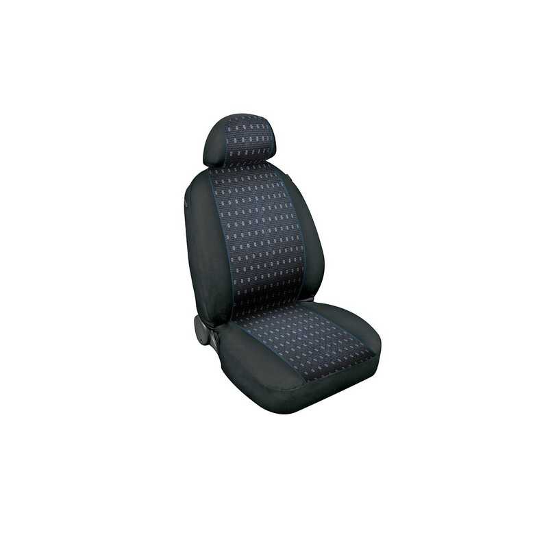 Square set fodere coordinate in jacquard - Blu