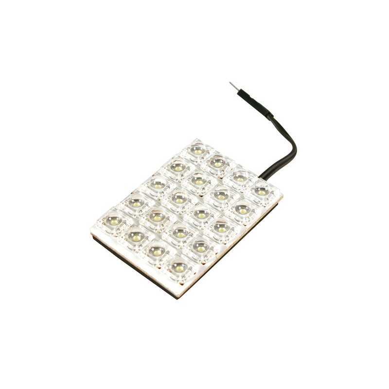 12V Hyper-Led - Pannello 20 Led - 35x50 mm - 1 pz - D Blister - Blu