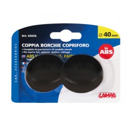 Coppia borchie copriforo in ABS -   40 mm