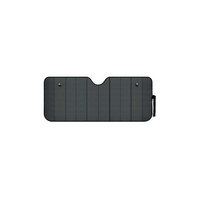 Scudo termico per parabrezza - Nero opaco - M - 61x147 cm