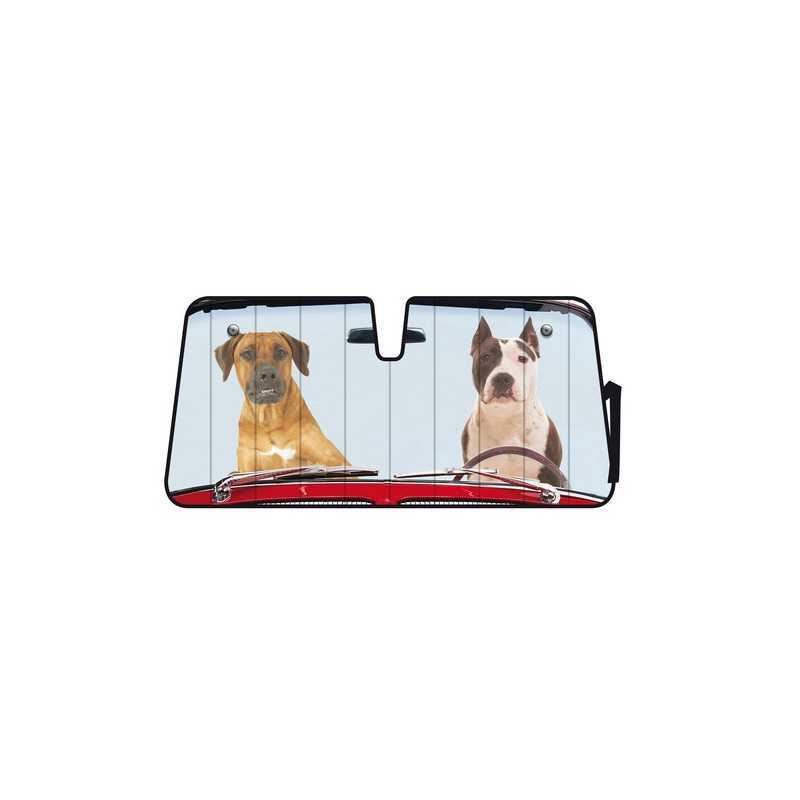 Scudo termico per parabrezza - 68x147 cm - Two Dogs