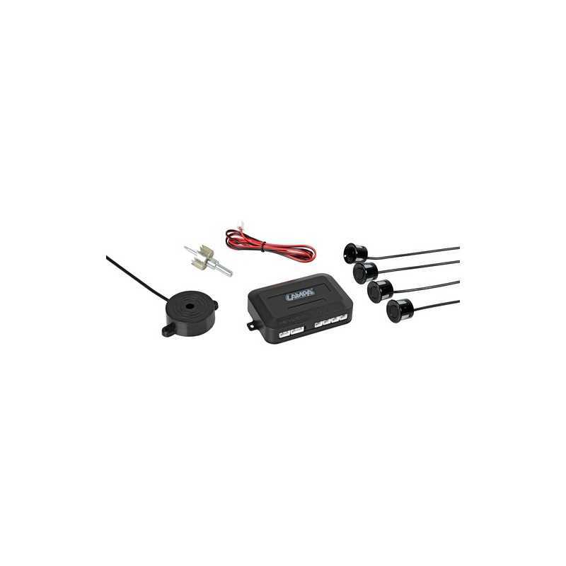 Buzzer R4 kit 4 sensori parcheggio posteriori 12V