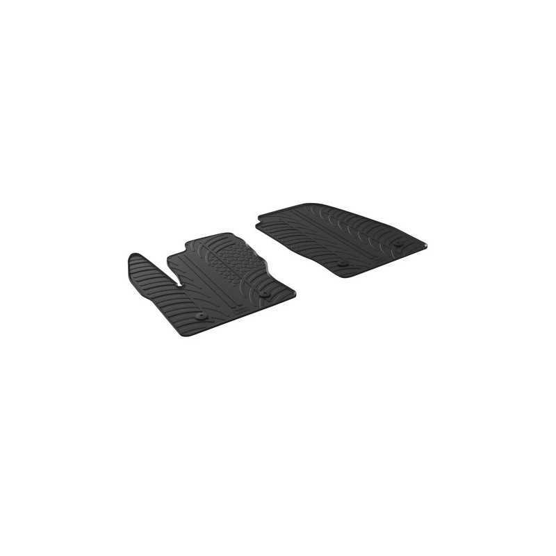 Set tappeti su misura in gomma - Ford Transit Connect (van) (04 17 )