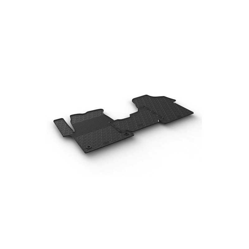 Set tappeti su misura in gomma - Citroen Jumpy (van) (04 16 ) - Citroen SpaceTourer (06 16 ) - versione Van - Peugeot Expert