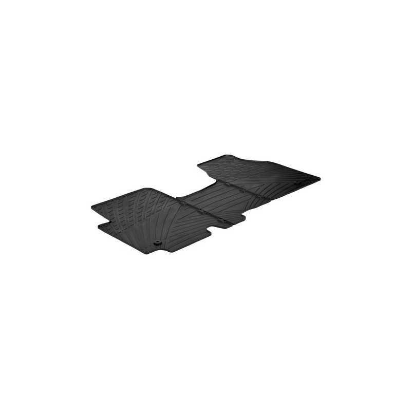 Set tappeti su misura in gomma - Opel Vivaro (van) (08 01 12 13) - Renault Trafic (van) (01 81 02 01) - Renault Trafic (van)