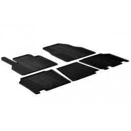 Set tappeti su misura in gomma - Mercedes Citan (van) (10 12 ) - Renault Kangoo (van) (02 08 ) - Renault Kangoo 5p (02 08 )