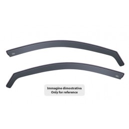 Set deflettori aria anteriori ad incastro  tipo lungo - Audi A4 4p (01 01 10 07) - Audi A4 Avant sw (09 01 04 08)