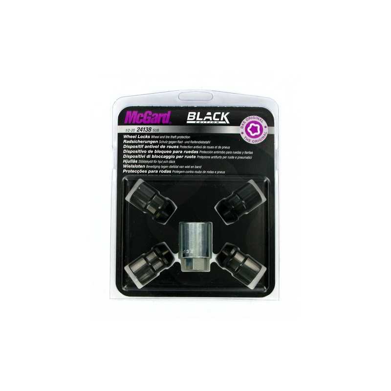 Dadi conici kit 4 pz - Black Edition - F020