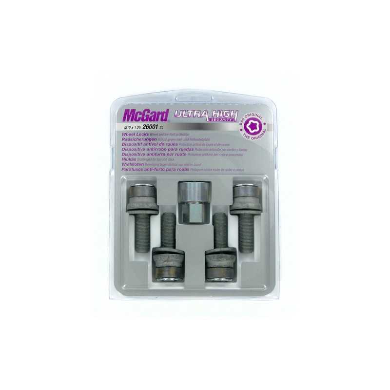 Bulloni piatti con rondella kit 4 pz - Ultra High Security - D020