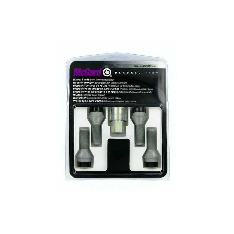 Bulloni conici kit 4 pz - Black Edition - A350