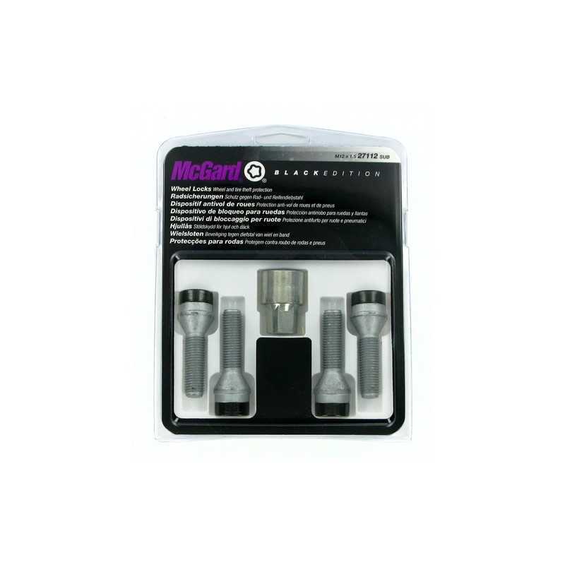 Bulloni conici kit 4 pz - Black Edition - A160