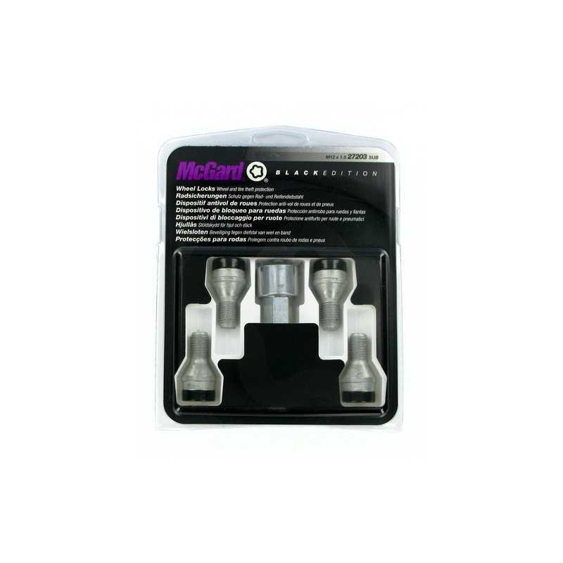 Bulloni conici kit 4 pz - Black Edition - A090