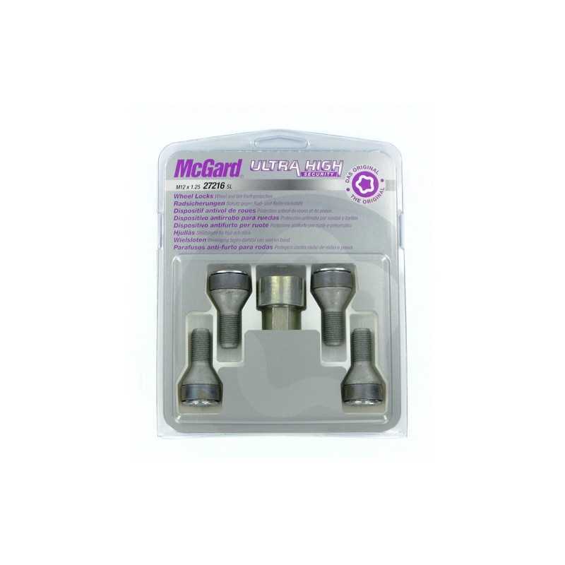 Bulloni conici kit 4 pz - Ultra High Security - A010